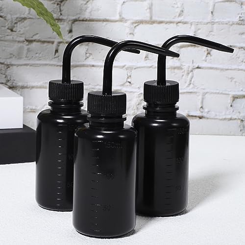 Beaupretty 3 Pcs Plastic Squeeze Bottles for Paint Oil Shampoo Sauces Watering
