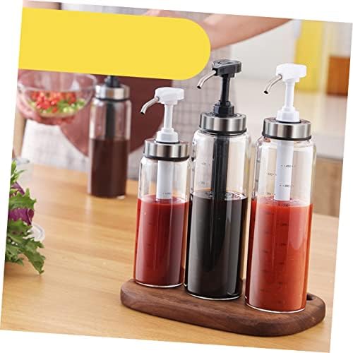 500ml Salad Sauce Pump Bottle with Spring Lid