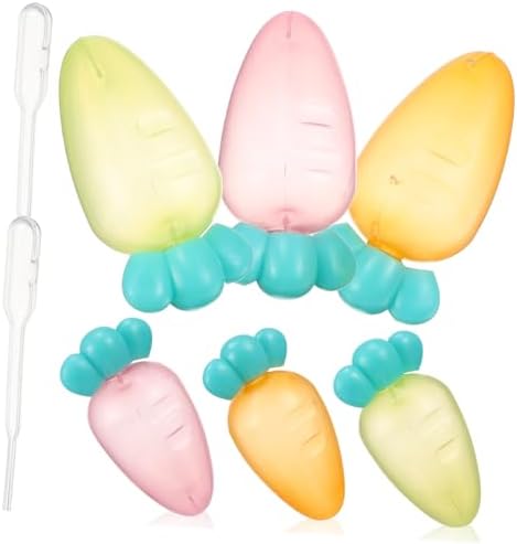 Set of 6 Mini Condiment Squeeze Bottles for Picnic and Travel