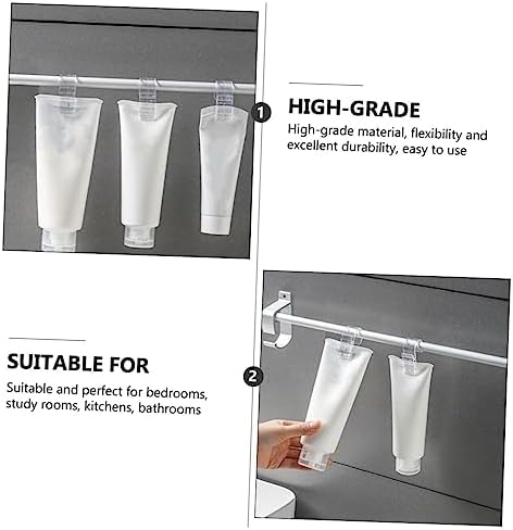 PRETYZOOM 8pcs Modern Wall Hooks for Kitchen Bathroom