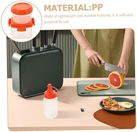 COLLBATH Sauce Bottle Set for Home BBQ and Kitchen Use