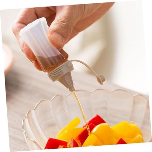 12pcs Leakproof Condiment Squeeze Bottles for Home and Travel 1