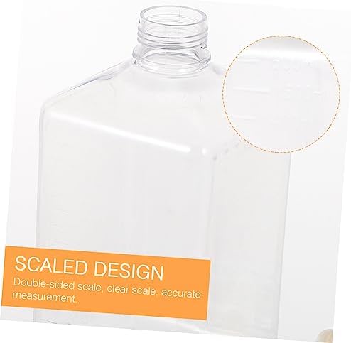 CIYODO 1600ml Transparent Sugar Dispenser Squeeze Bottle