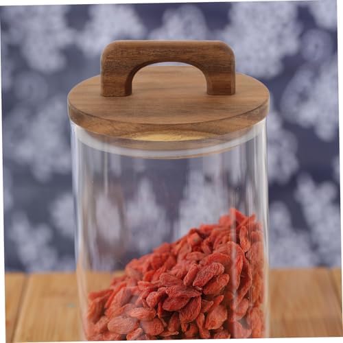 SHOWERORO Reusable Wood Mason Jar Lid with Silicone Seal