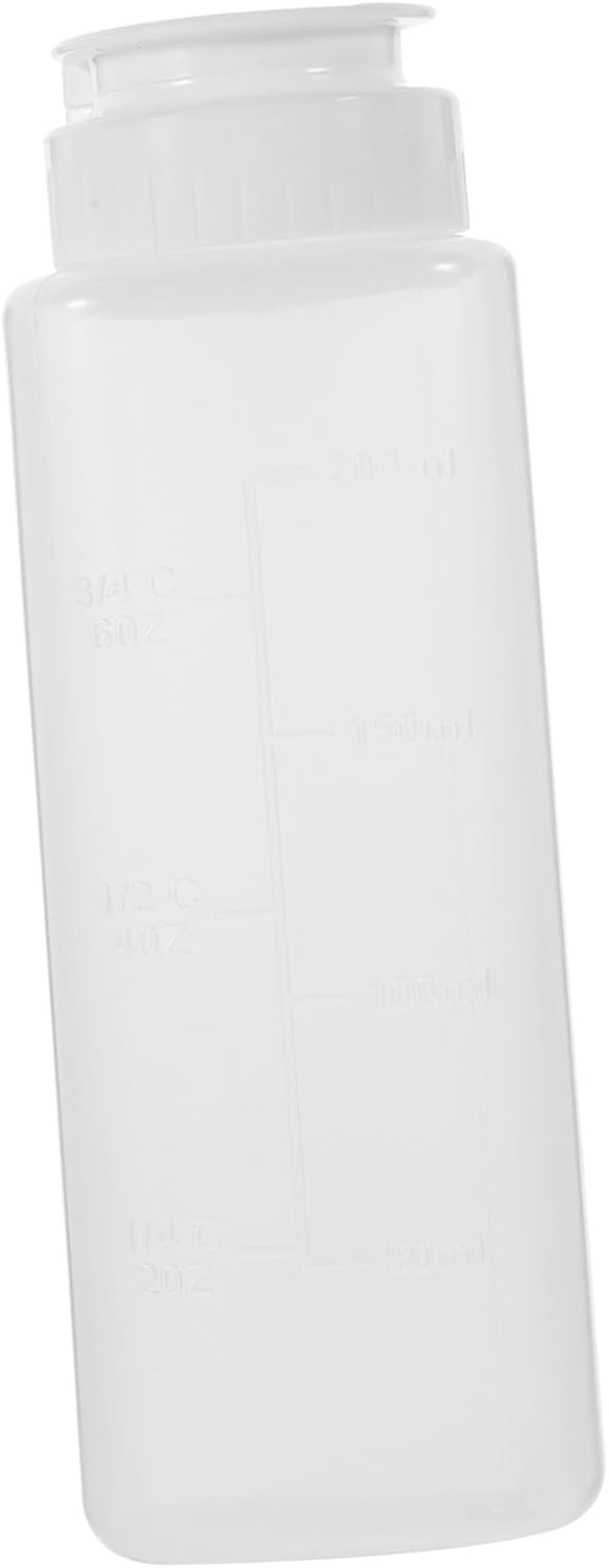 200ML Reusable Squeeze Oil Bottle with Scale