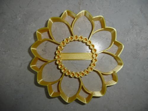 SUNFLOWER BLOOM LARGE COOKIE CUTTER MADE IN USA
