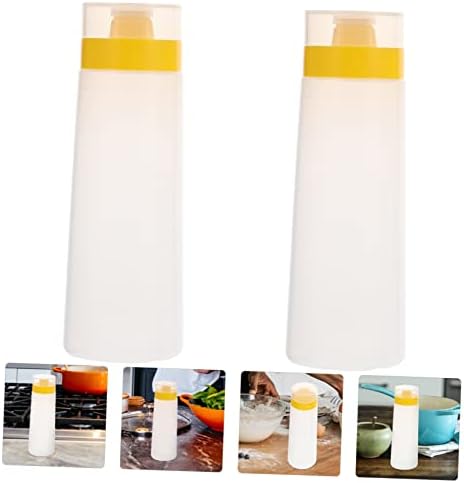 CIYODO Jam Squeeze Bottle Leakproof Kitchen Salad Condiment Bottle