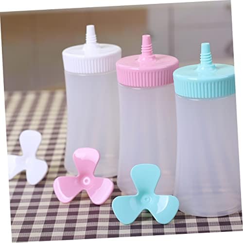 HOLIDYOYO Sauce Squeeze Bottle Leakproof Condiment Dispenser for Ketchup Mustard Dressing 1