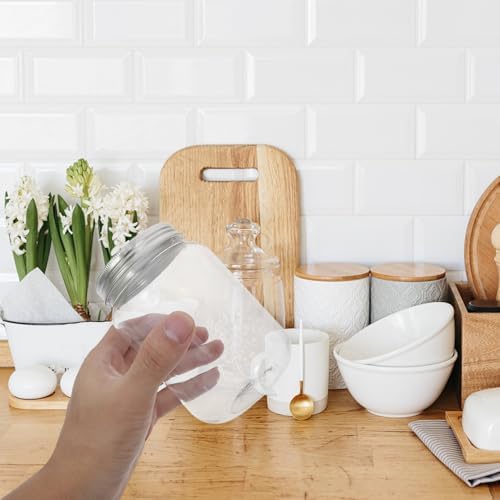 CATIEBYE Dough Kit Starter Jar with Airtight Lid 1