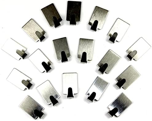 Stainless Steel Hooks 72 Pack Adhesive Kitchen Towel Holder 1
