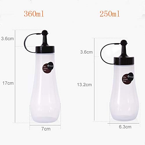 MXY Japanese Salad Mayonnaise Squeeze Bottle with Tip Cup Design 2 Units 1