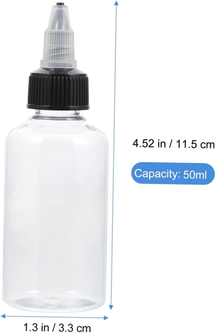 20 Pcs PET Condiment Squeeze Bottles 1