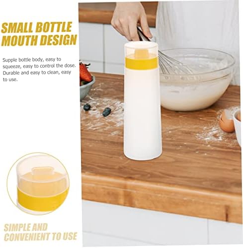 CIYODO Jam Squeeze Bottle Leakproof Kitchen Salad Condiment Bottle