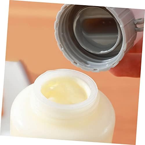 2pcs Reusable Condiment Squeeze Bottles Grey PP