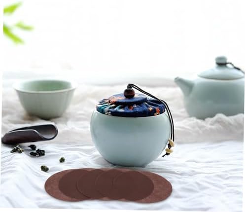 VOSAREA 2 Sets Glass Jar Lid Sealing Fabric