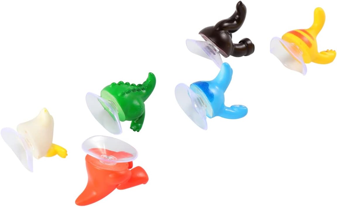 Cabilock 6pcs Animal Tail Hooks for Home Use