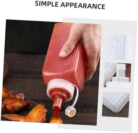 CIYODO Condiment Squeeze Bottles for Kitchen Picnic Use