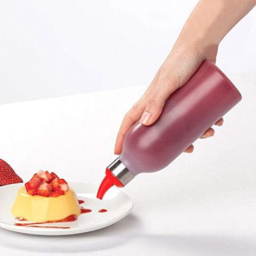 Kasuki BBQ Kitchen Silicone Squeeze Bottle - Orange