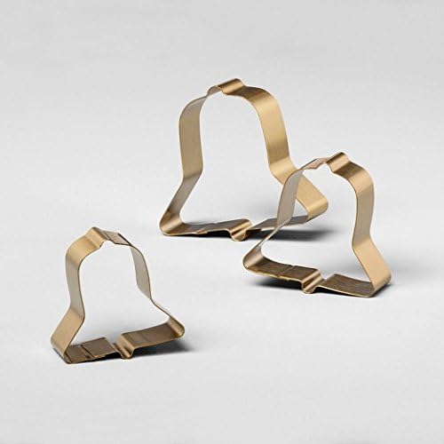 Hearth Hand with Magnolia 3-Piece Stainless Steel Bell Cookie Cutter