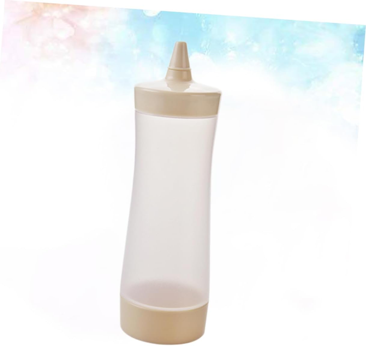 PRETYZOOM 6-Piece Condiment Squeeze Bottle Set with Lids