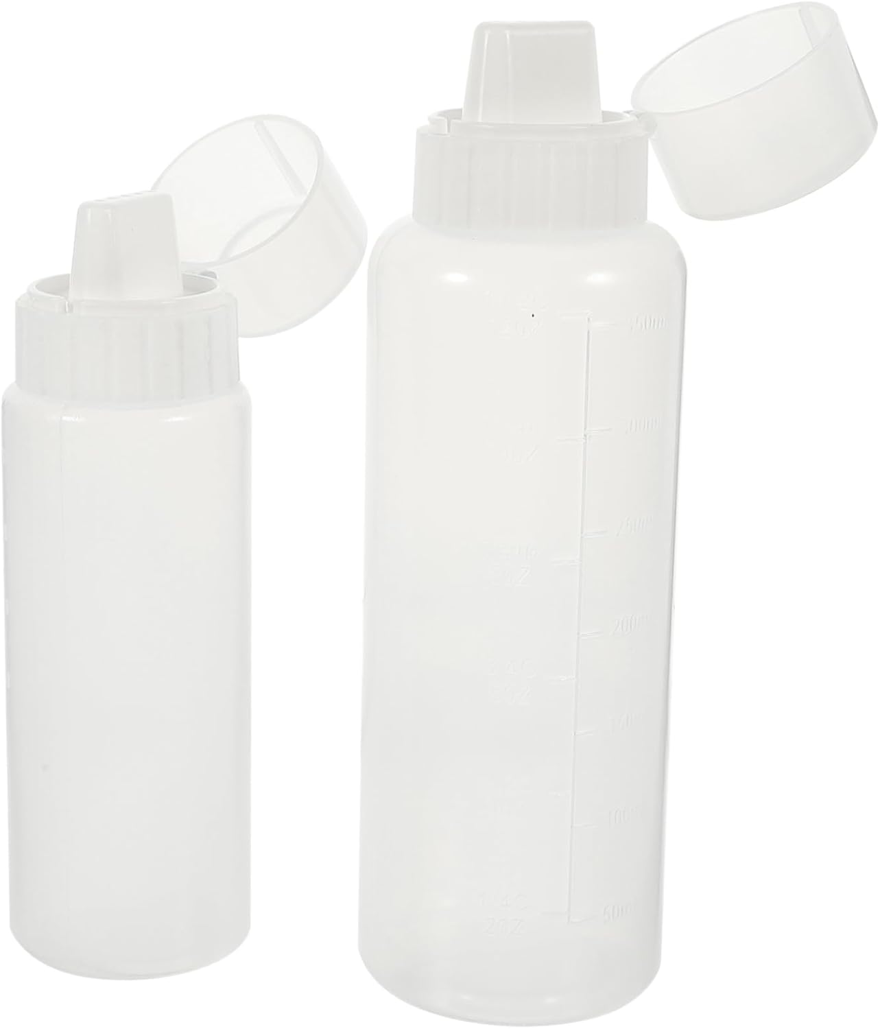 CIYODO 5-Hole Spill-Proof Condiment Squeeze Bottles