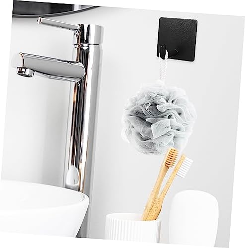 FOMIYES Chrome Bathroom Towel Hooks Adhesive