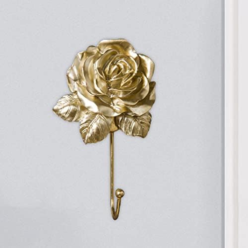 Rose Hook Key Holder for Bag and Coat Gold