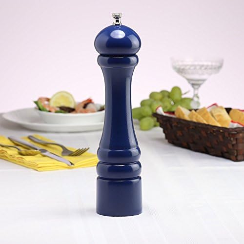 Chef Specialties 10 Inch Imperial Pepper Mill - Cobalt Blue