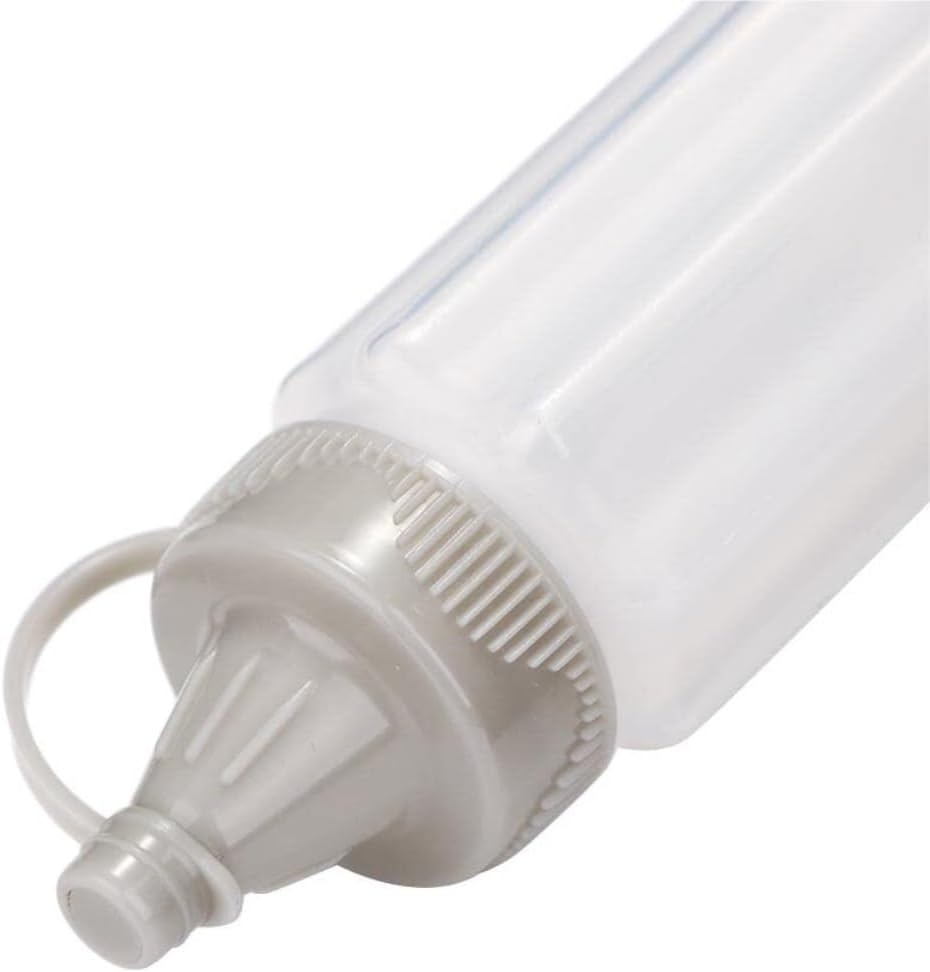 KLEYE Red Condiment Squeeze Bottles For Sauces