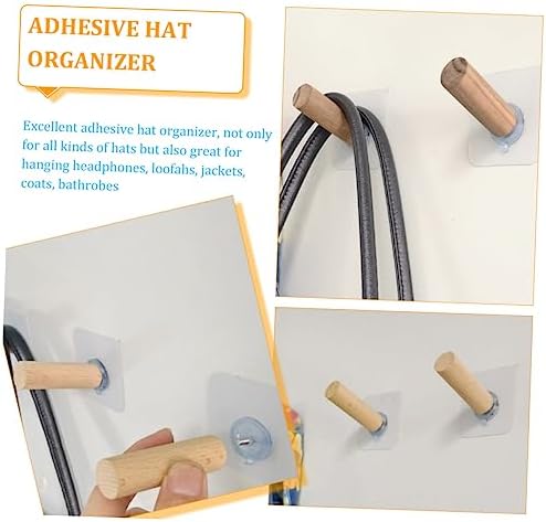 6pcs Heavy Duty Self-Adhesive Coat Hooks for Home Kitchen Storage