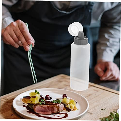 HOLIDYOYO Easy Squeeze Salad Dressing Bottles 4 Pack