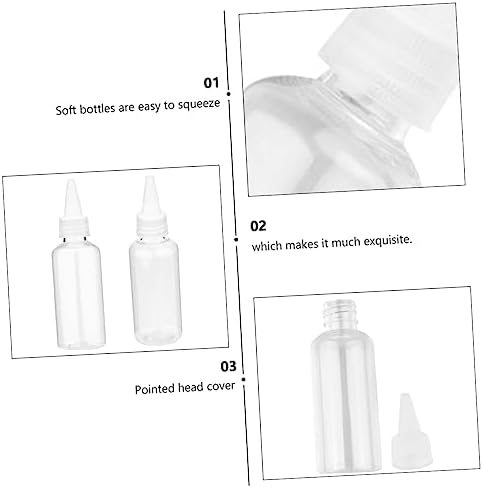 HOLIDYOYO 60ml Pointed Tip Squeeze Bottles 1