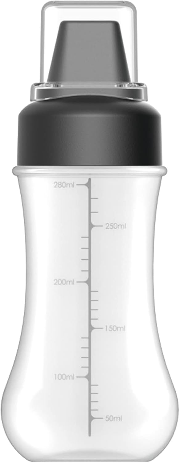 5-Hole Condiment Squeeze Bottle with Dust Cover