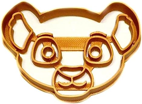 YNGLLC Nala Detailed Face Cookie Cutter - USA Made