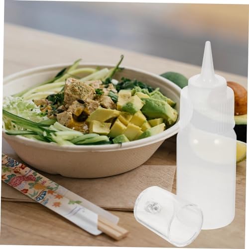 HOLIDYOYO Olive Oil Condiment Squeeze Bottles Set of 2 30ml