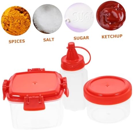 CIYODO Lightweight Condiment Squeeze Bottles Set