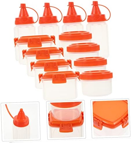 COLLBATH Sauce Bottle Set for Home BBQ and Kitchen Use