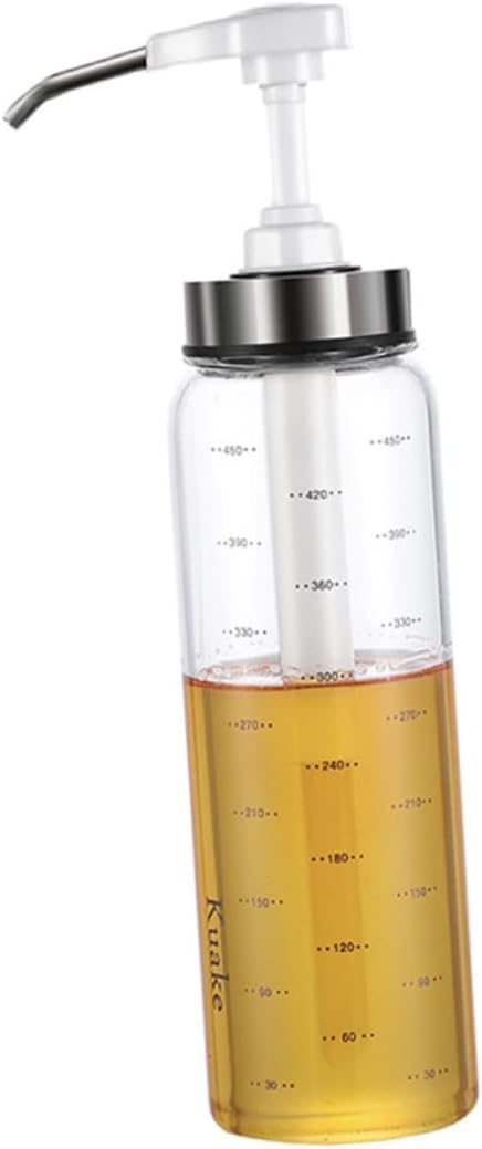 500ml Salad Sauce Pump Bottle with Spring Lid