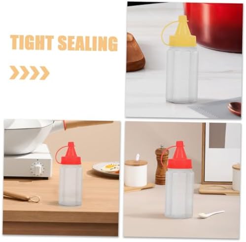 CIYODO Multipurpose Mini Condiment Bottles 8 Pcs Leak Proof for Kitchen Travel