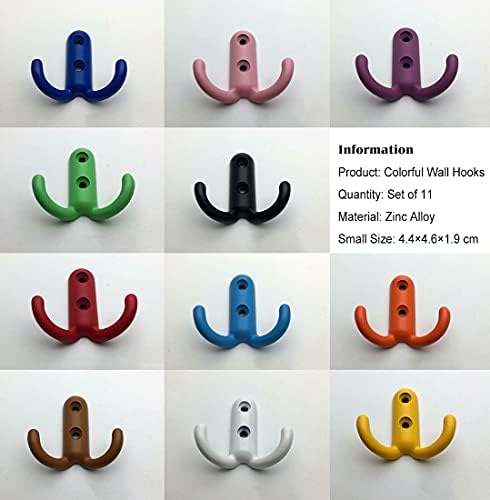 UYUME Multipurpose Wall Hooks Set of 10