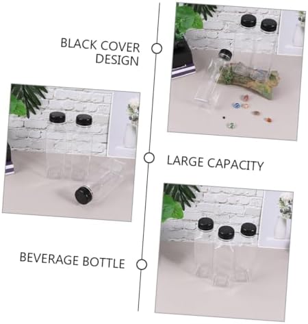PAMINGONO 400ml Reusable Juice Containers with Lids