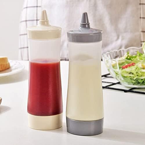 3 Pack Condiment Squeeze Bottles 12oz Pink BPA Free Set