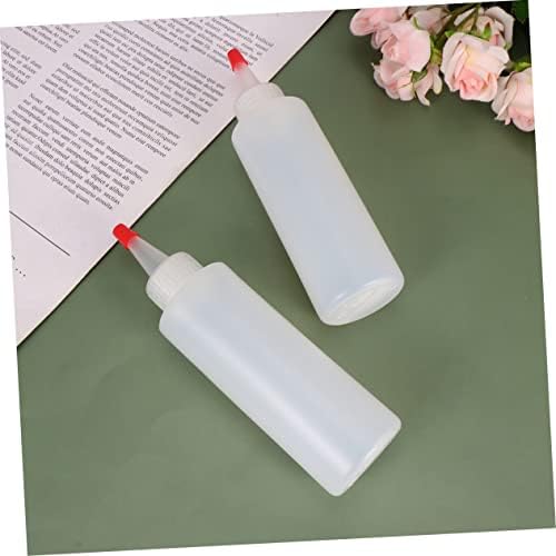 CIYODO 120ml Ketchup Mustard Squeeze Bottles Set of 20