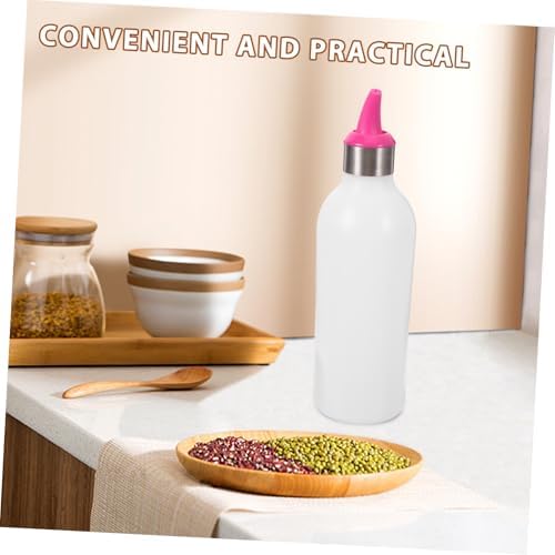 CIYODO Red Condiment Squeeze Bottle - 1pc Kitchen Picnic Use
