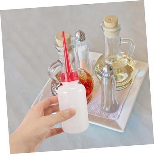 CIYODO Reusable Plastic Condiment Squeeze Bottle for Sauces and Seasonings