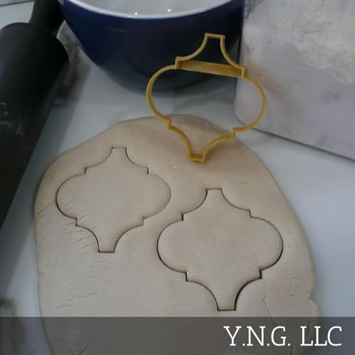 Arabesque Tile Frame Cookie Cutter Made in USA