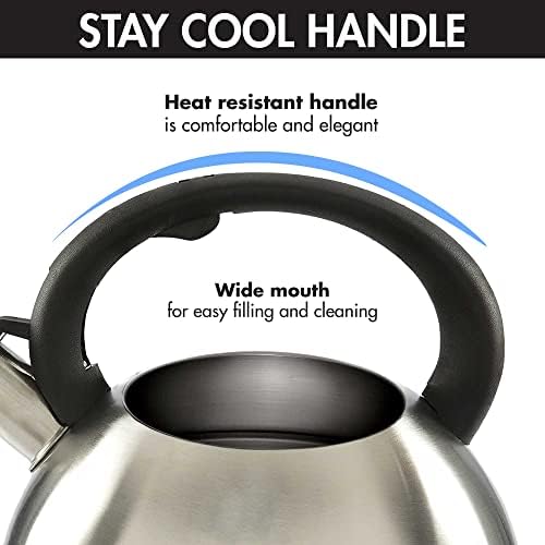 Primula Avalon Whistling Tea Kettle 25 Quart