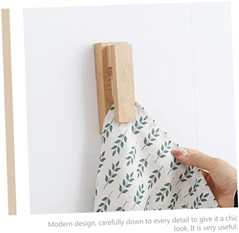 HOMOCONO Wall Mount Towel Rack with Rustic Design