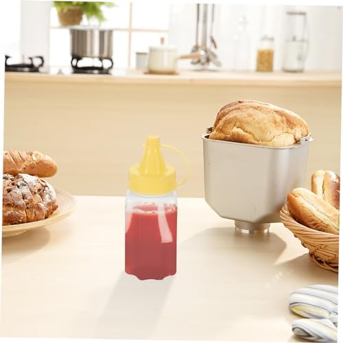 VILLFUL 3-Piece Squeeze Condiment Bottles Set