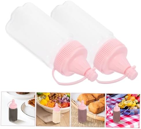 OKUMEYR Reusable Condiment Squeeze Bottles